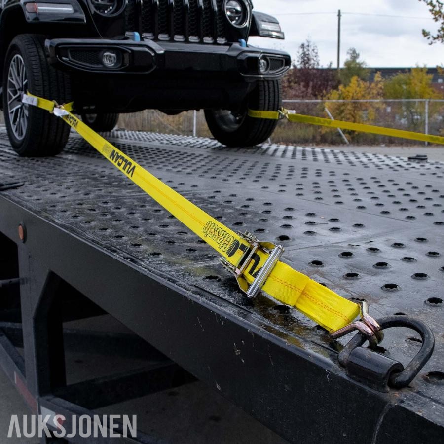 VULCAN stroppsett for biltransport – komplett og ubrukt