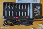 28 stk - nye Fast Battery charger - Batterilader for 8 stk AA. AAA batterier