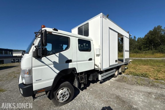 2017 Fuso Canter 4X4 verkstedbil - Innredning - Kompressor - 190269KM
