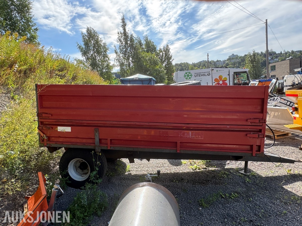 Weckman M4 traktorhenger m/tipp