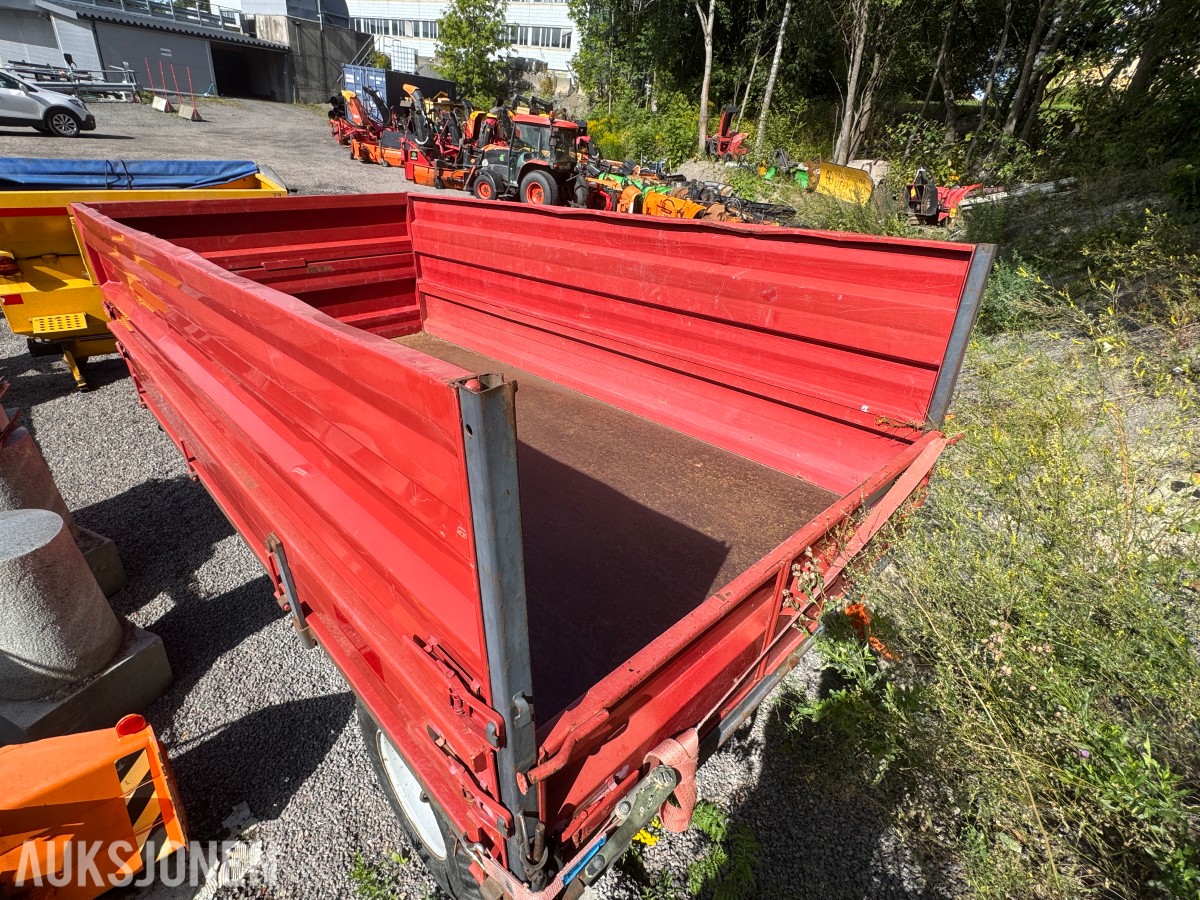 Weckman M4 traktorhenger m/tipp
