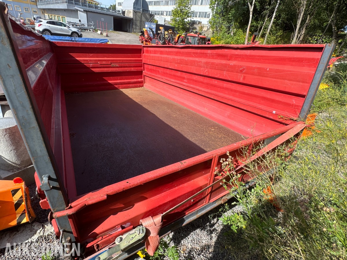 Weckman M4 traktorhenger m/tipp