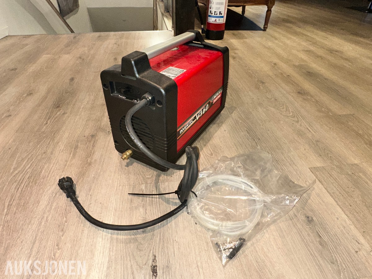 Lincoln Electric Invertec V160-T – TIG-/elektrodesveiser med tilbehør - Ubrukt