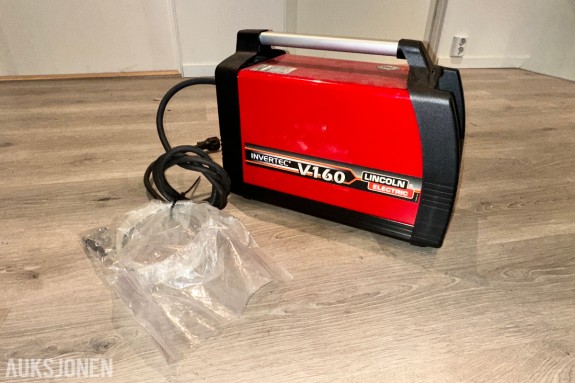 Lincoln Electric Invertec V160-T – TIG-/elektrodesveiser med tilbehør - Ubrukt