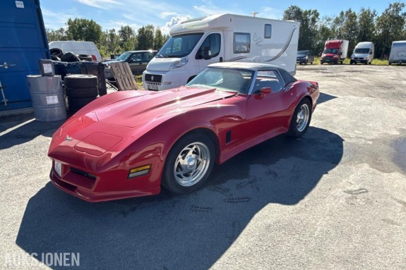 1972 Chevrolet Corvette C3 Cab 5.7 - Nybygd motor ca. 370HK - 61738km