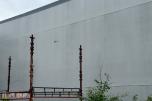 Rubb lagerhall/industrihall med stålkonstruksjon og duk - Skyvedører