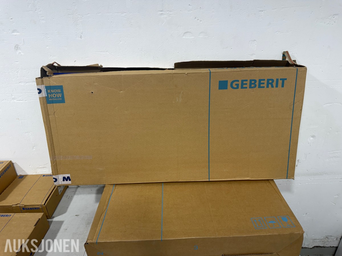 Geberit Diverse Geberit sanitær-/innbyggingsdeler, inkl. Sigma60