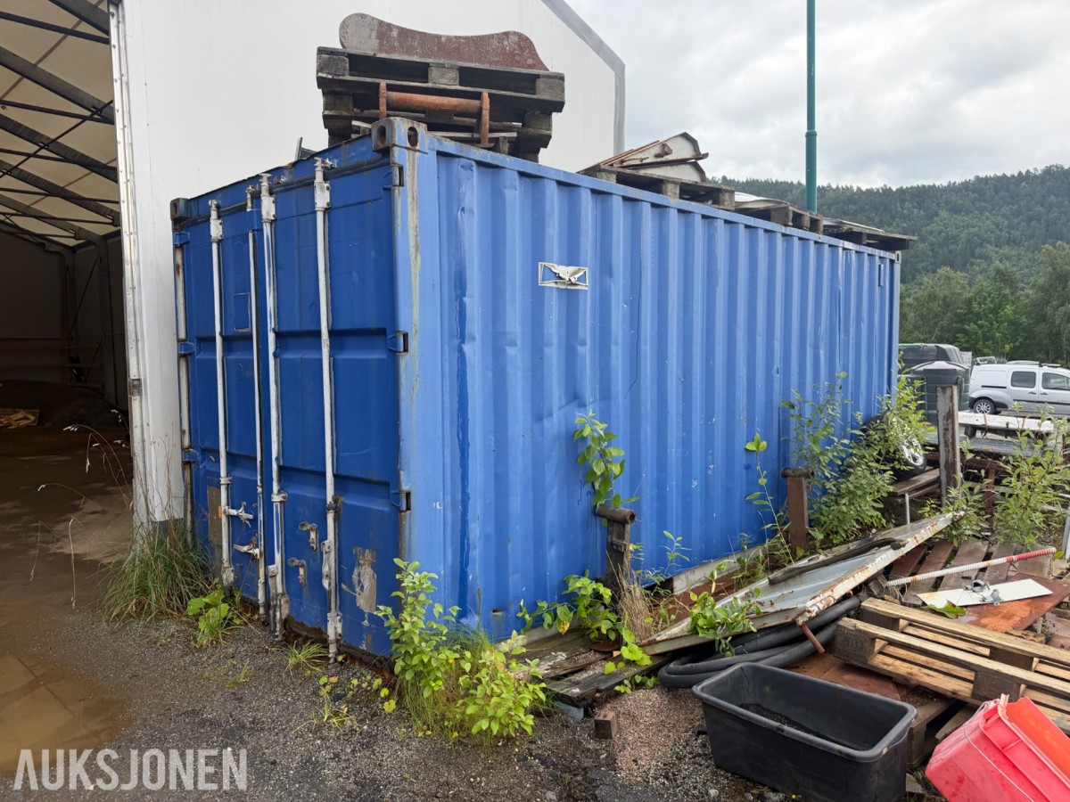 20 Fots lager Container - Innhold medfølger ikke