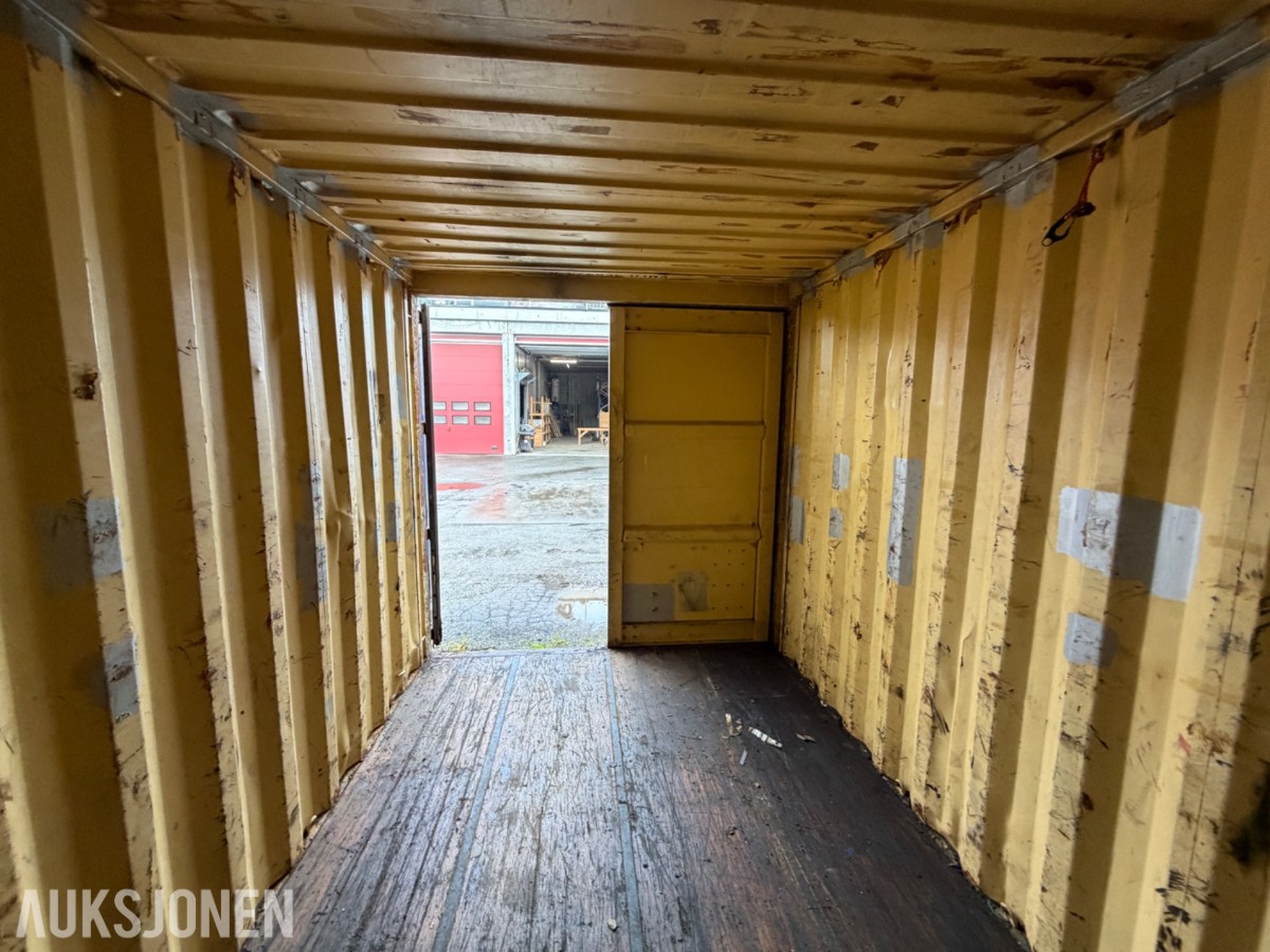 20 Fots lager Container - Innhold medfølger ikke