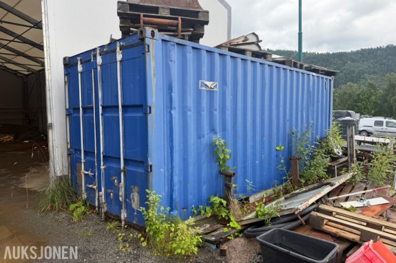20 Fots lager Container - Innhold medfølger ikke