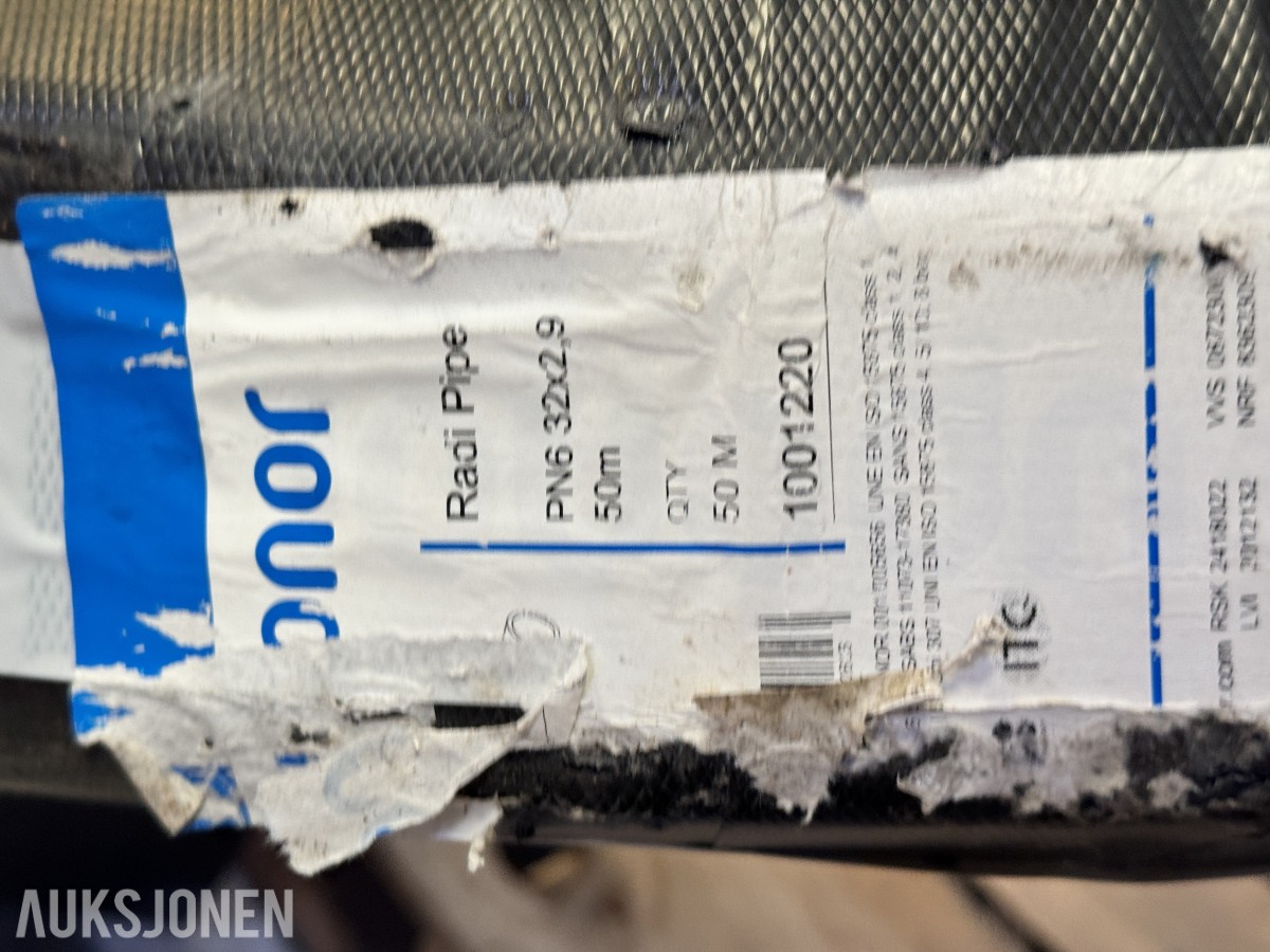 Uponor Radi Pipe PN6 32x2,9 rør
