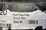 Uponor Radi Pipe PN6 32x2,9 rør