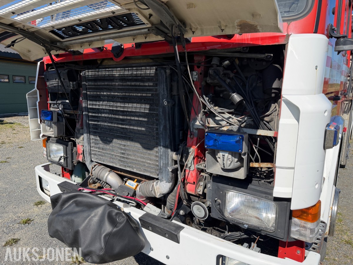Scania P93 brannbil / mannskapsbil – 1990 – 4x2 – ca. 2 500 l vanntank