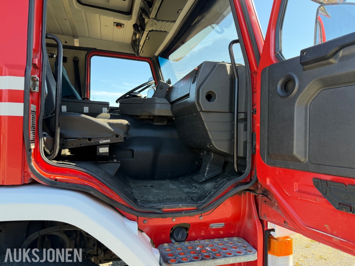 Scania P93 brannbil / mannskapsbil – 1990 – 4x2 – ca. 2 500 l vanntank