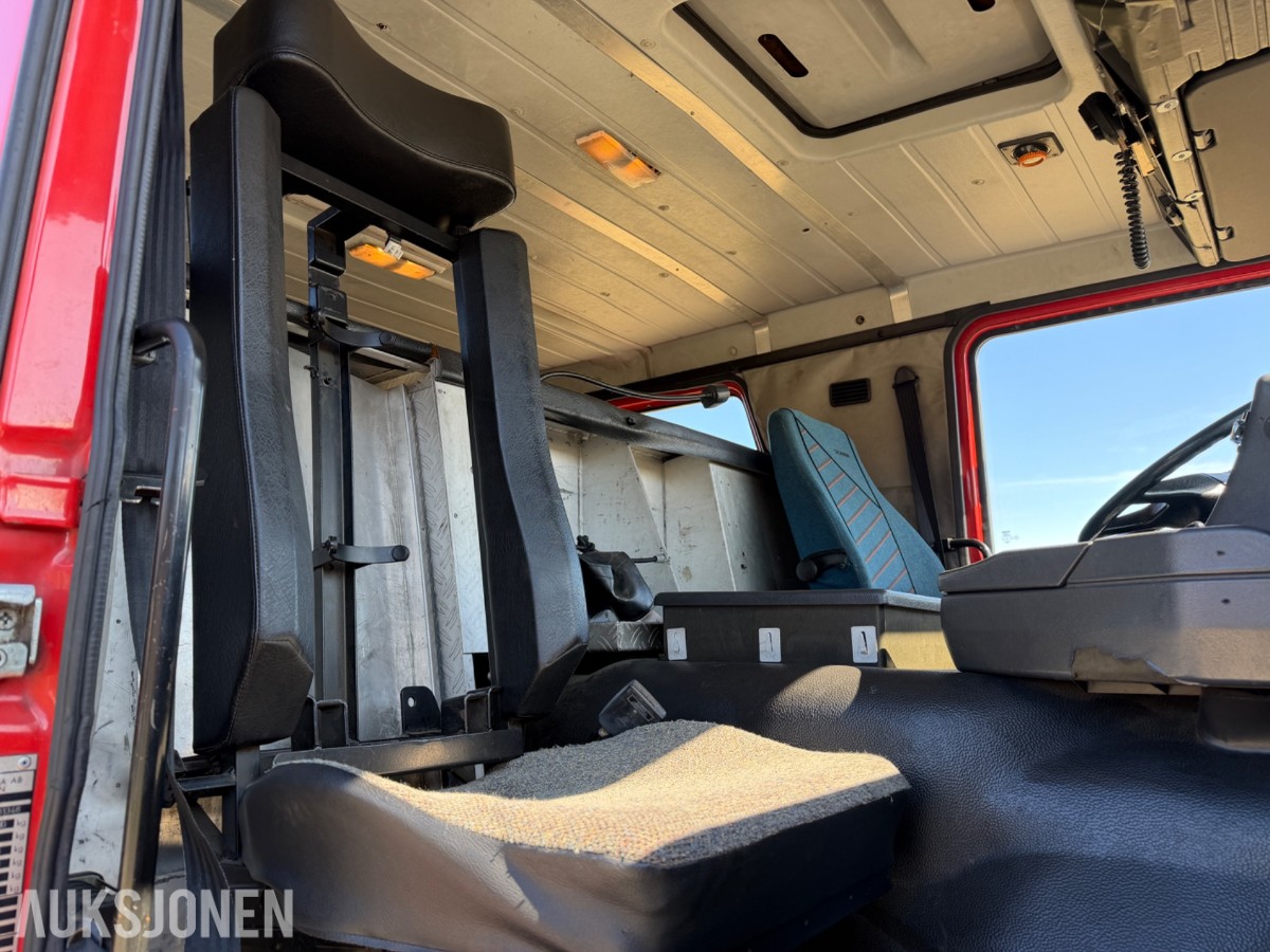 Scania P93 brannbil / mannskapsbil – 1990 – 4x2 – ca. 2 500 l vanntank