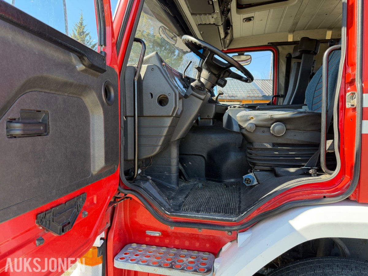 Scania P93 brannbil / mannskapsbil – 1990 – 4x2 – ca. 2 500 l vanntank