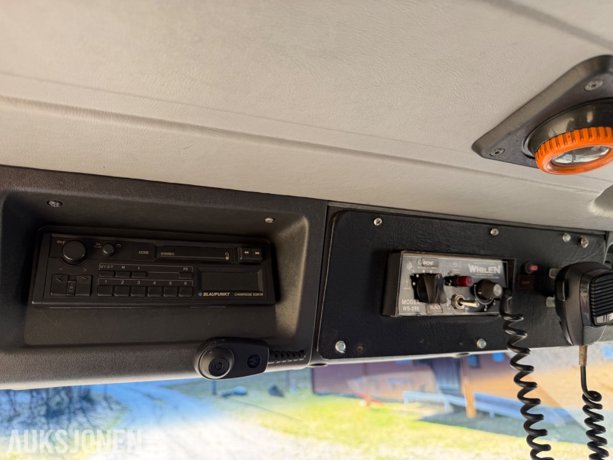 Scania P93 brannbil / mannskapsbil – 1990 – 4x2 – ca. 2 500 l vanntank
