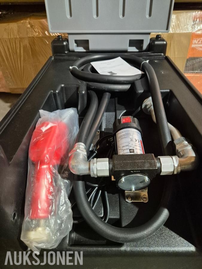 2026 Mobil Dieseltank m/Pumpe 230V Tough Box 220L