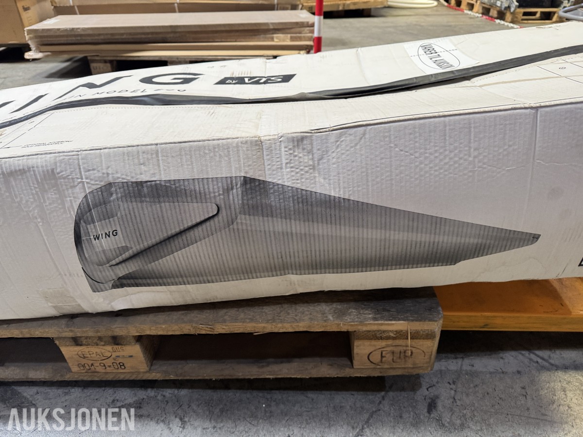 VTS Wing II E200 EC luftport hvit - reduser varmetap