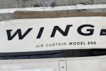 VTS Wing II E200 EC luftport hvit - reduser varmetap