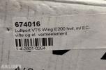 VTS Wing II E200 EC luftport hvit - reduser varmetap
