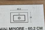 Ny Mini Minore vask 60,2 cm hvit matt
