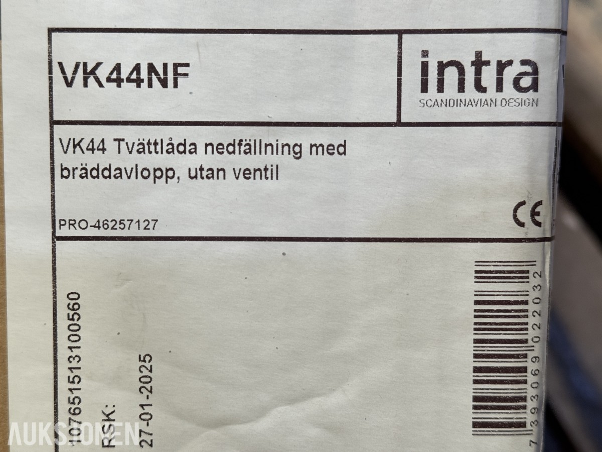 Intra VK44NF vaskekar - 2 stk