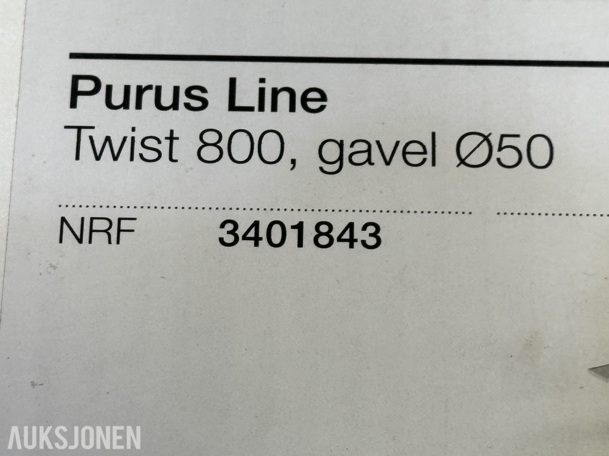 Purus Line dusjrenner Twist 900 og 800 - 2 stk