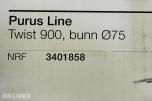 Purus Line dusjrenner Twist 900 og 800 - 2 stk