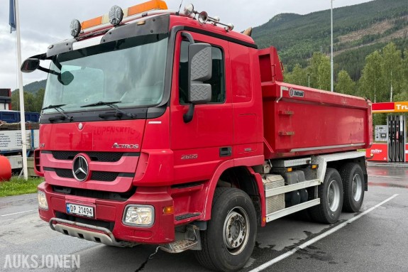 2013 Mercedes-Benz Actros 2655 Tippbil - Leveres med ny EU-godkjenning