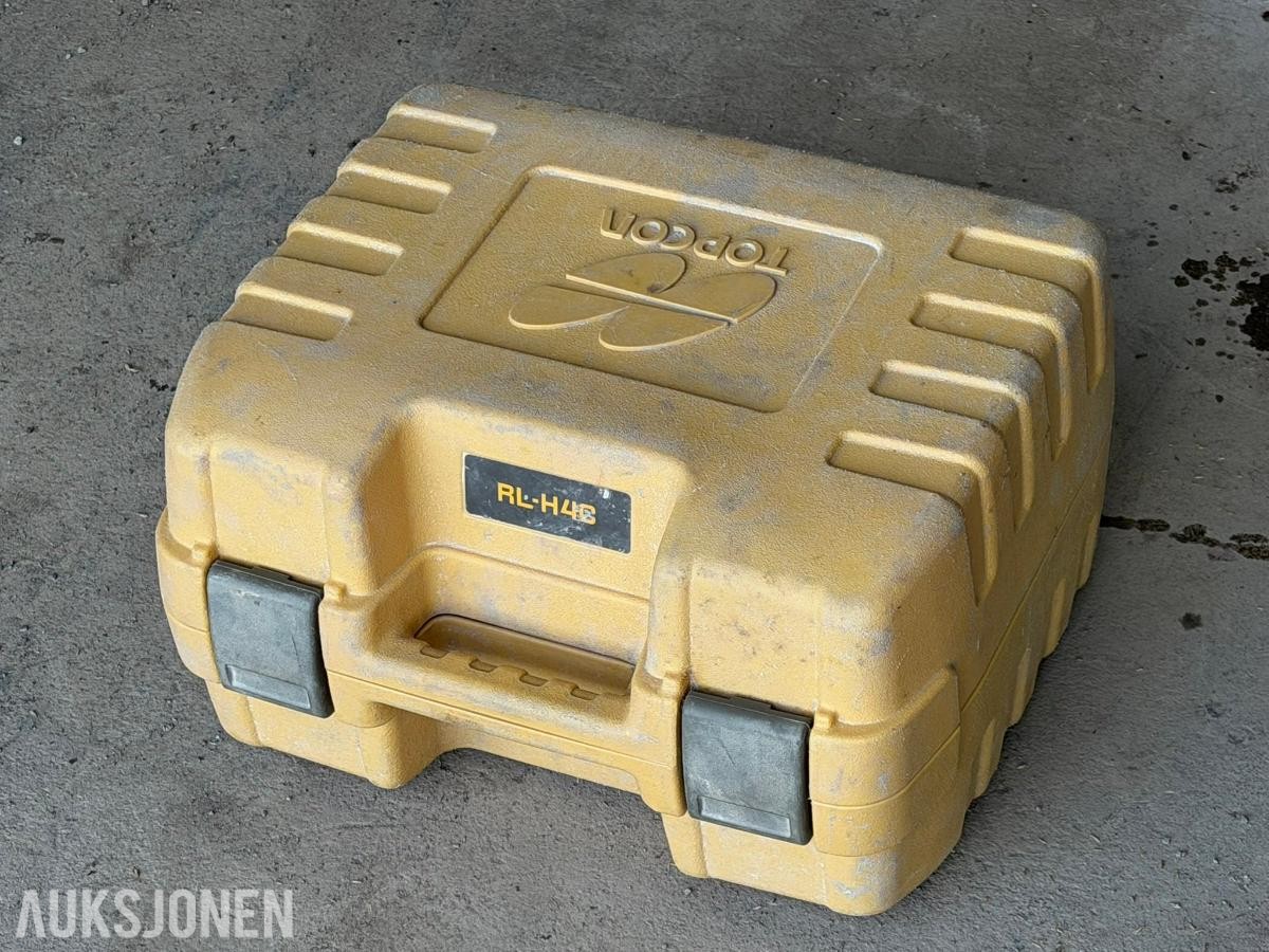 Topcon RL-H4C rotasjonslaser med GeoMax lasermottaker og koffert
