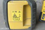 Topcon RL-H4C rotasjonslaser med GeoMax lasermottaker og koffert