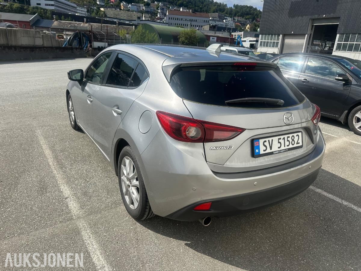 2014 Mazda 3 2.0 120hk keyless s+v dekk eu ok 12.2027