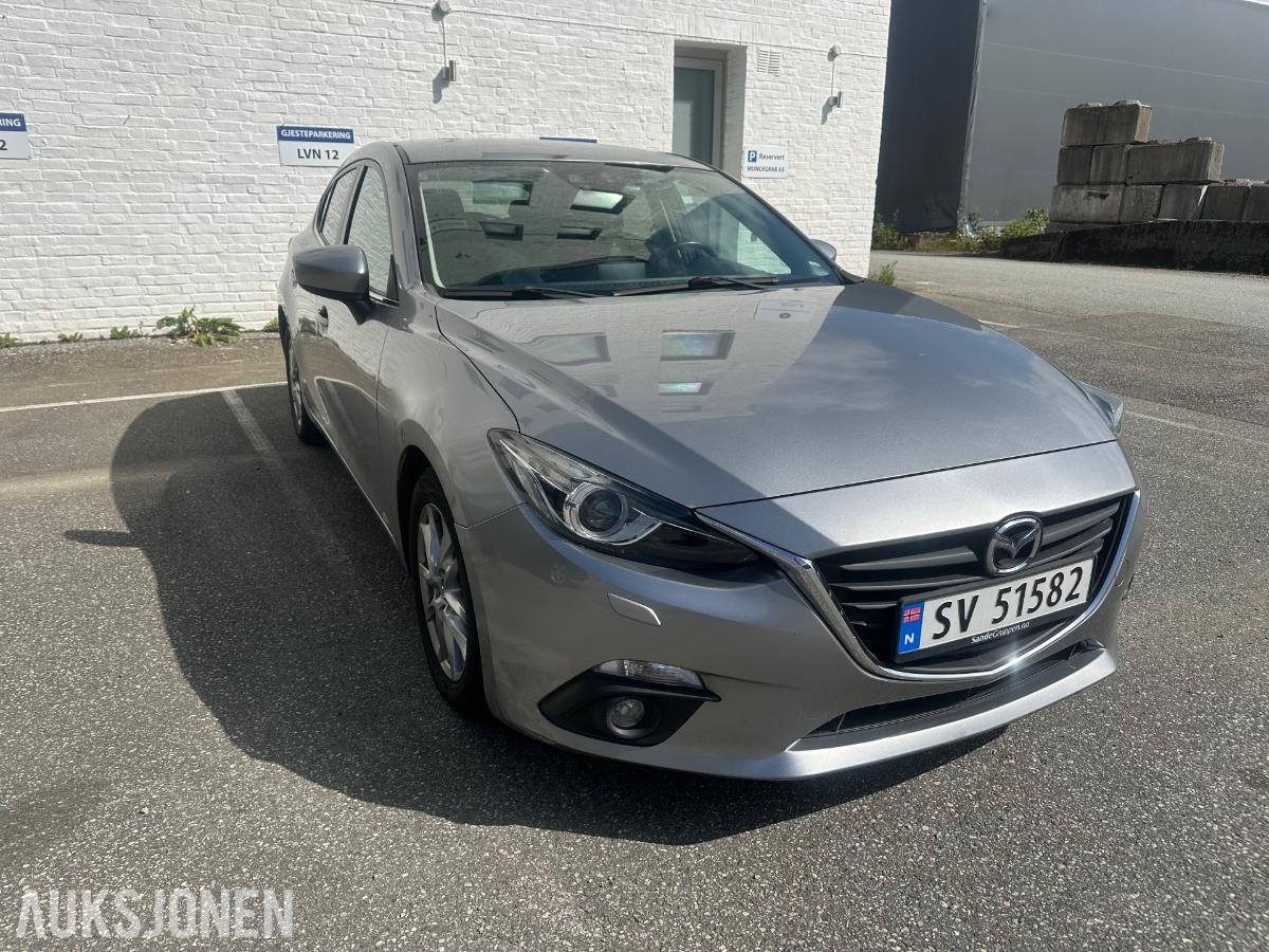 2014 Mazda 3 2.0 120hk keyless s+v dekk eu ok 12.2027