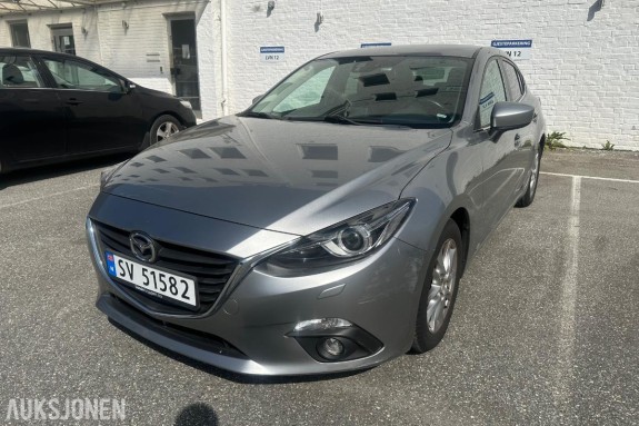 2014 Mazda 3 2.0 120hk keyless s+v dekk eu ok 12.2027