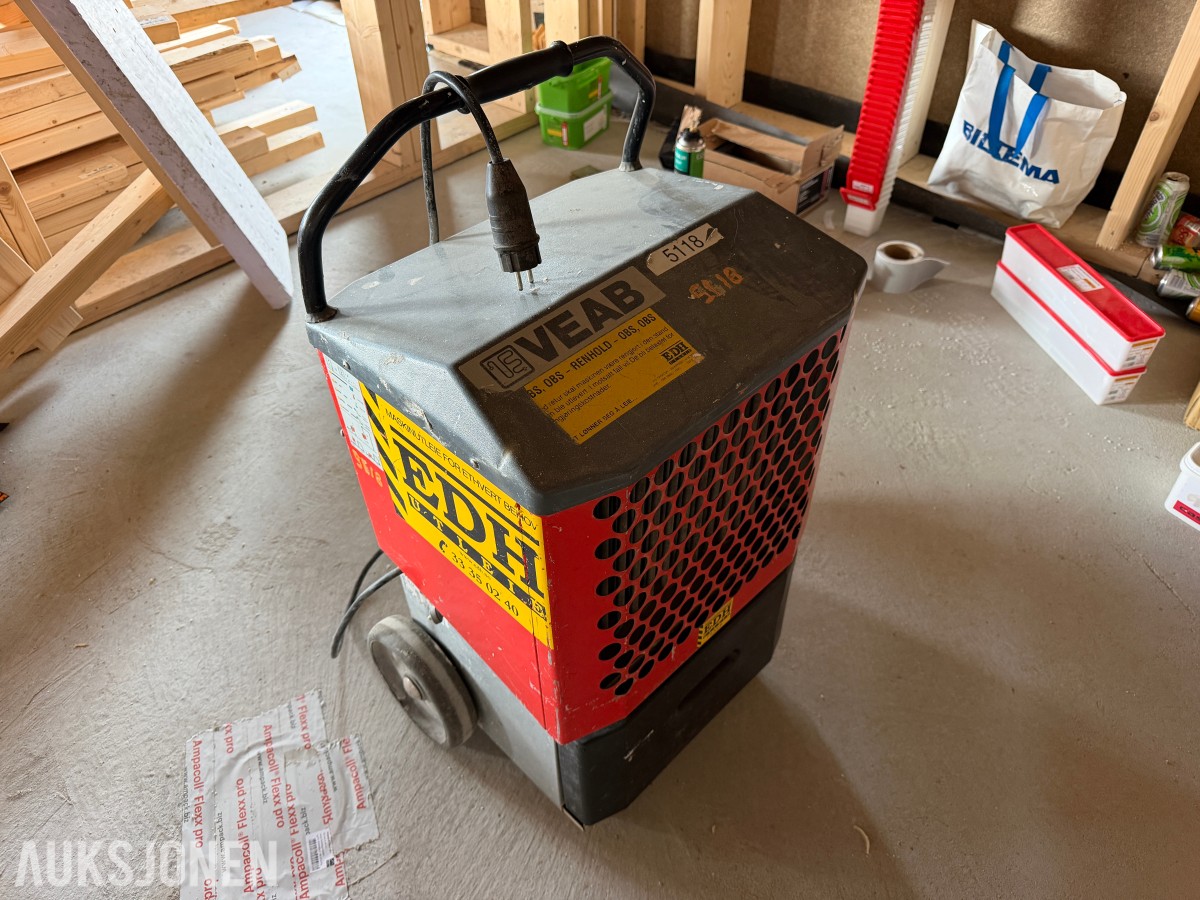 VEAB LAF 50 E2 ELEKTRISK BYGGTØRKER