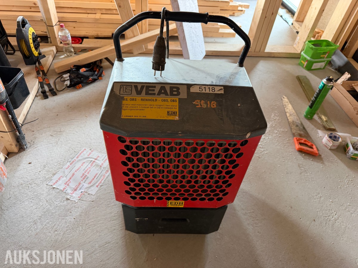 VEAB LAF 50 E2 ELEKTRISK BYGGTØRKER