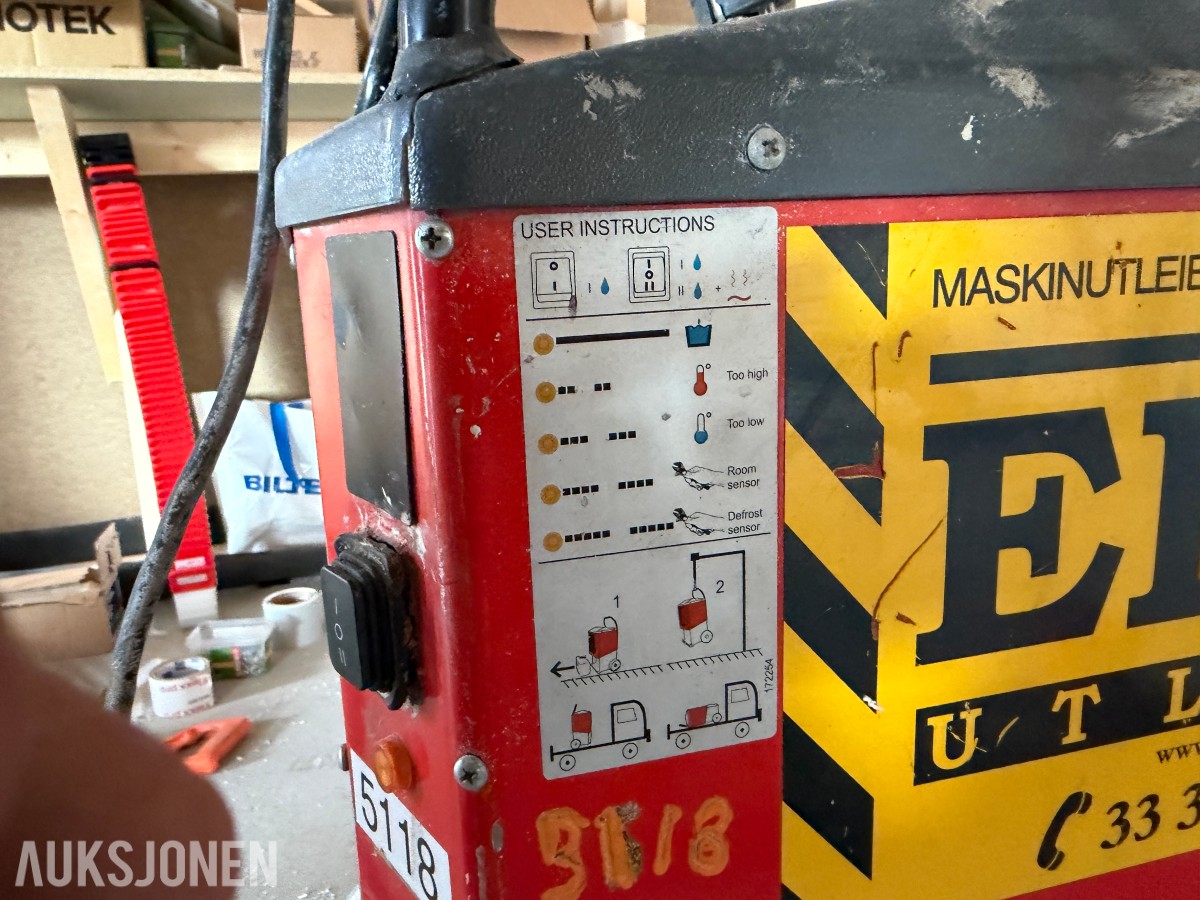 VEAB LAF 50 E2 ELEKTRISK BYGGTØRKER