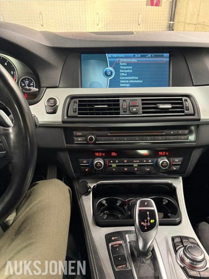2011 BMW 520D 184HK M-sport, Automat, Adaptiv cruisekontroll, Soltak