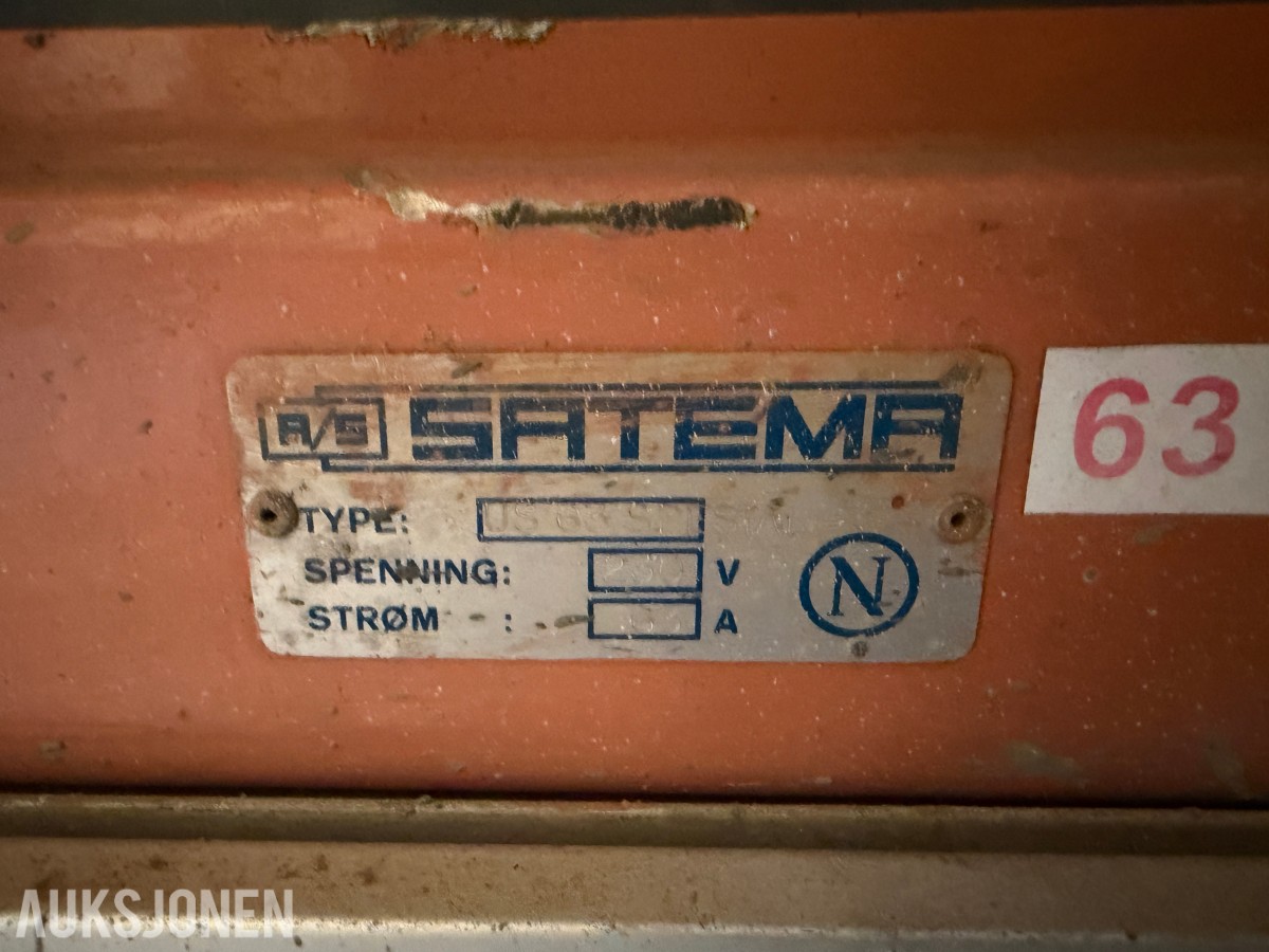 SATEMA - BYGGESTRØMSKAP 63 A
