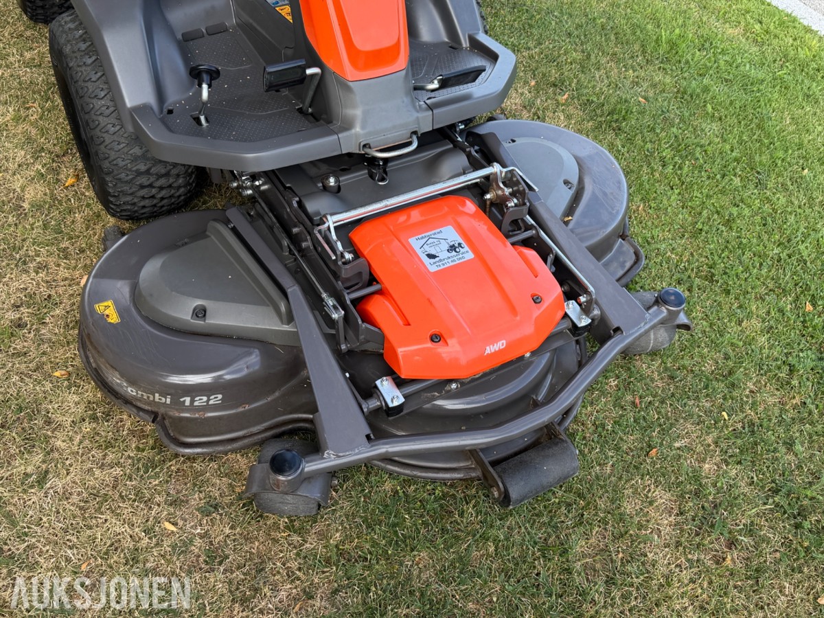 2022 Husqvarna R420TSX AWD, KUN 310 TIMER, ServiceOK