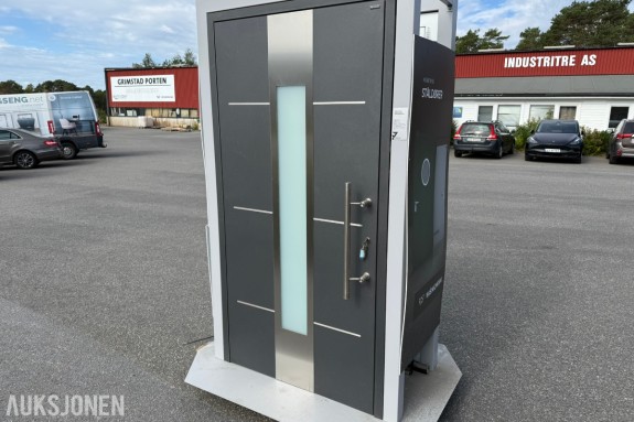 Wisniowski CREO 350 ytterdør i aluminium - 1095 x 2090 mm – eksklusiv utstillingsmodell