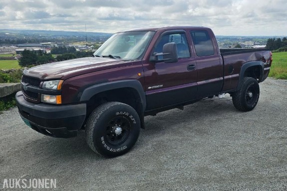 2003 Chevrolet Silverado 2500HD 6,6 Duramax NY SERVICE MYE PÅKOSTET AUTOMAT SKINN EU OK 07.2027