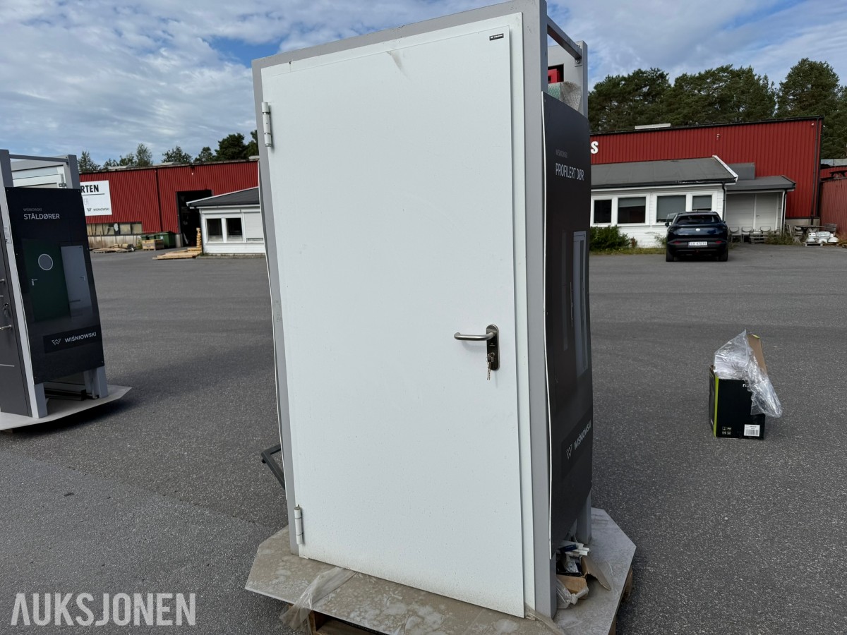 Wisniowski ECO-DS-P-1 - Stål ytterdør 1010 x 2050 mm – utstillingsmodell