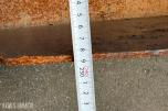 Skuffe med Trima-feste – ca. 230 cm bred