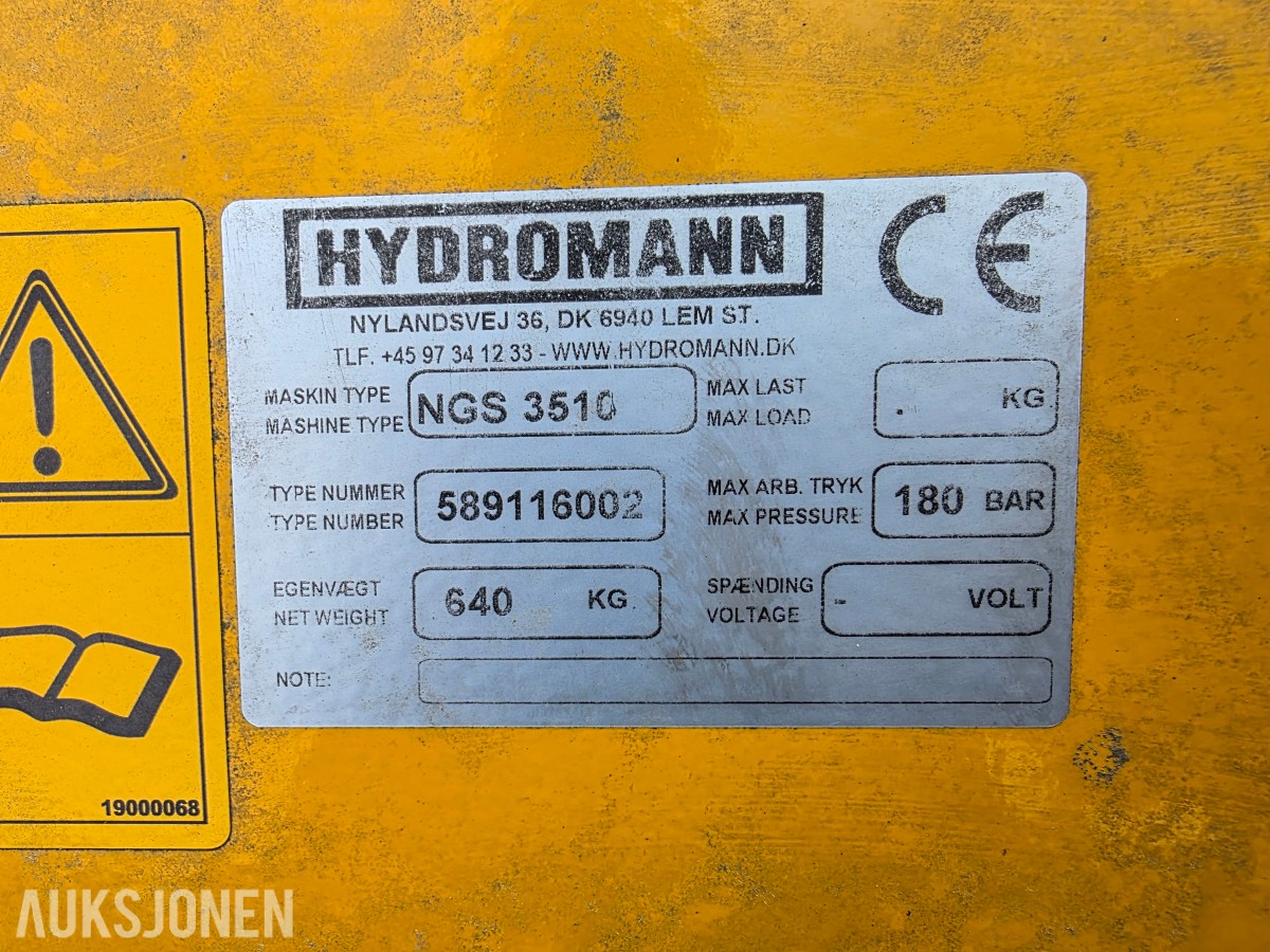 Hydromann/snowline NGS3510 snøskjær ubrukt