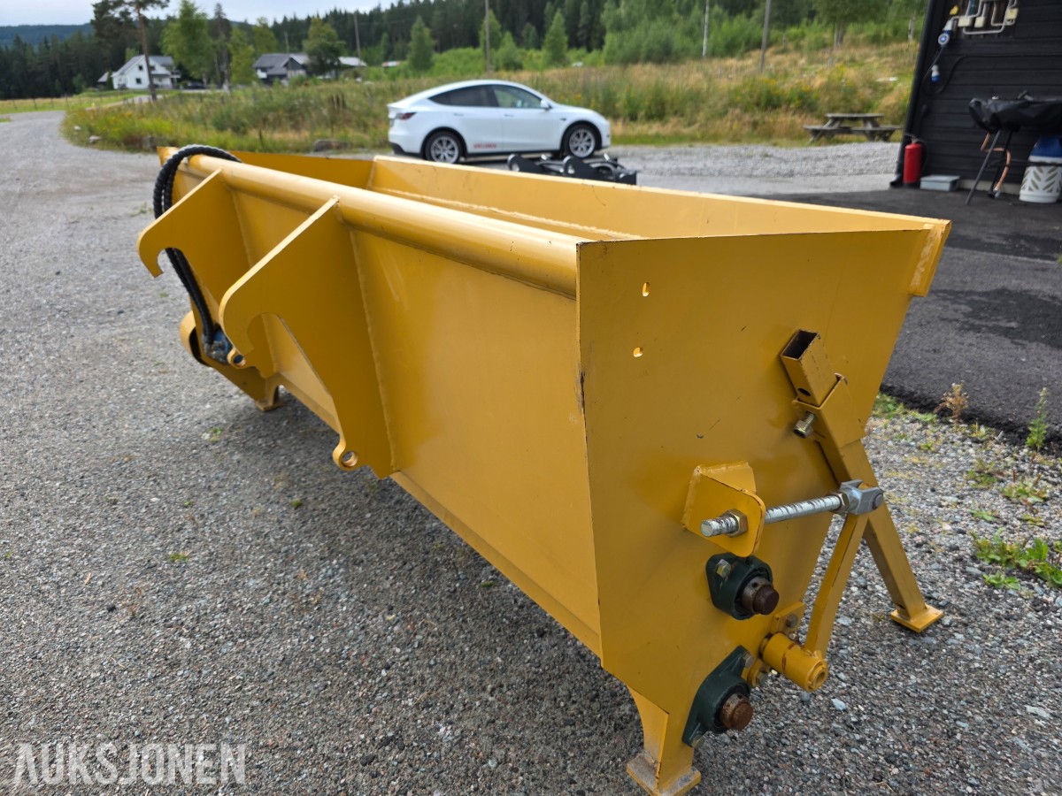 Grus/sand strøer bredde 200 cm ubrukt