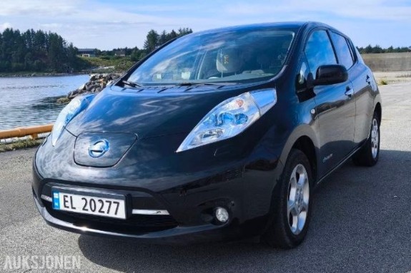 2013 Nissan Leaf – 24 kWh – 185 000 km – EU til 30.11.2027 - S+V DEKK