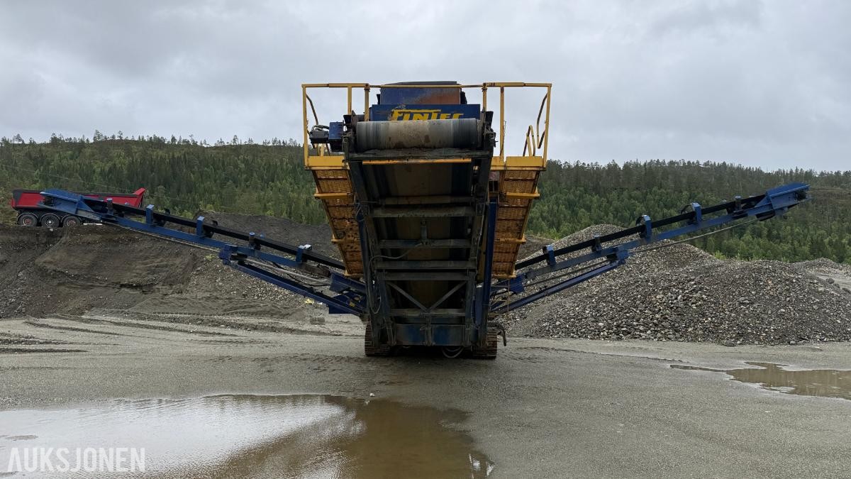 2005 Fintec 542 beltegående sikteverk – 6 819,6 timer