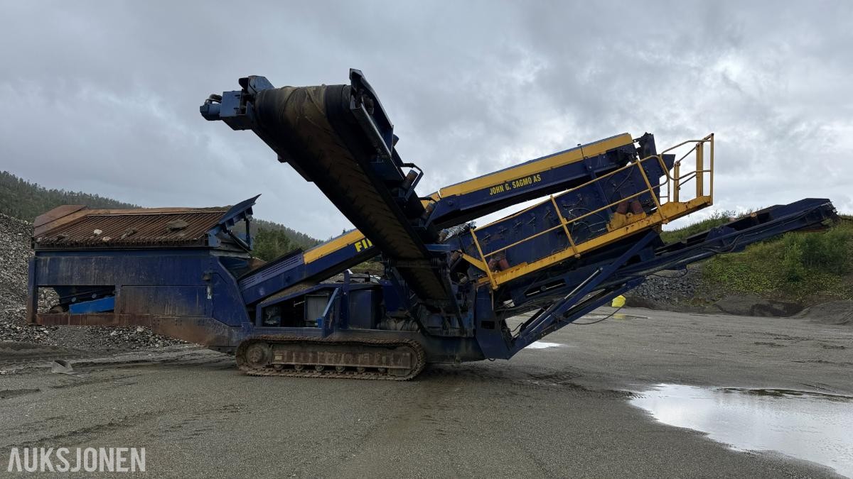 2005 Fintec 542 beltegående sikteverk – 6 819,6 timer